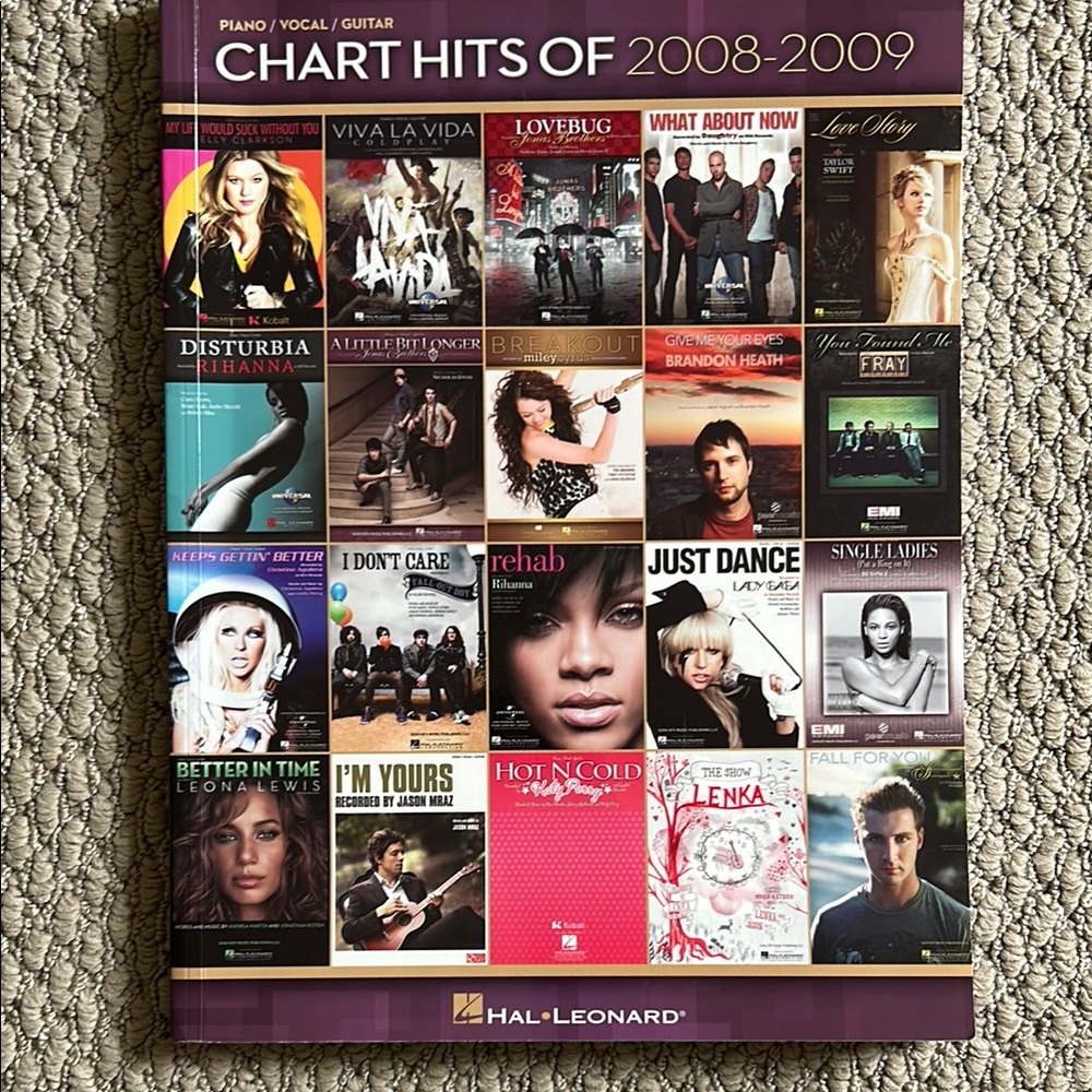 Chart Hits of 2008-2009 Songbook